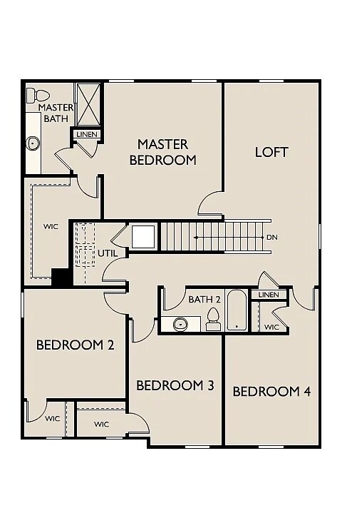 2nd floor - 19621 Caymus Dr