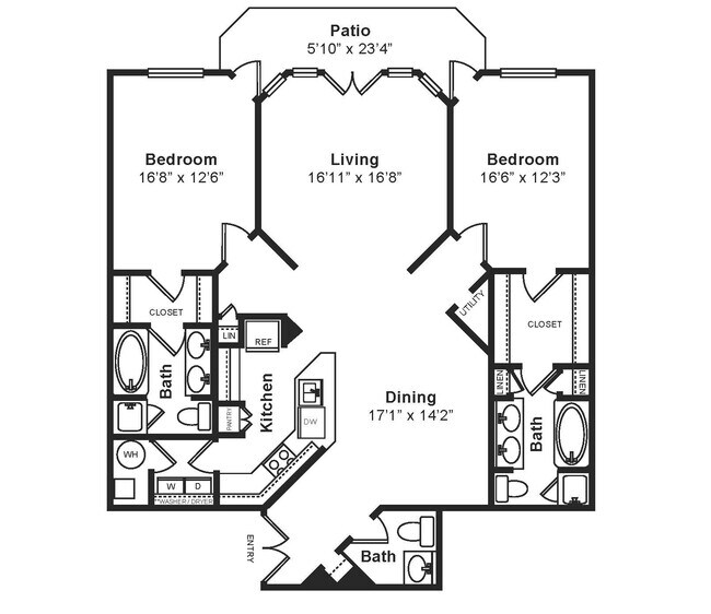 Floorplan - Windsor at Midtown