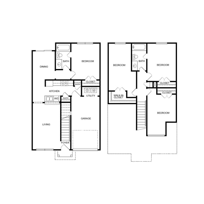 Floorplan - viva townhomes