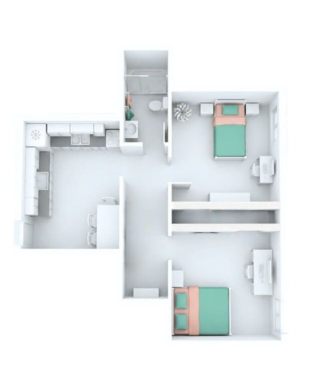 Building Photo - Affordable 2BR  Unit Near University Action