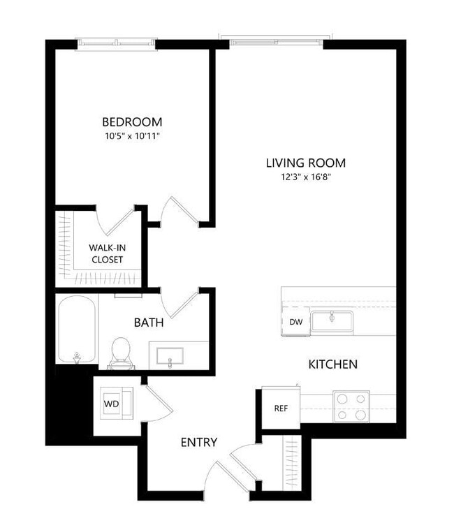 Floorplan - Windsor Queen Anne