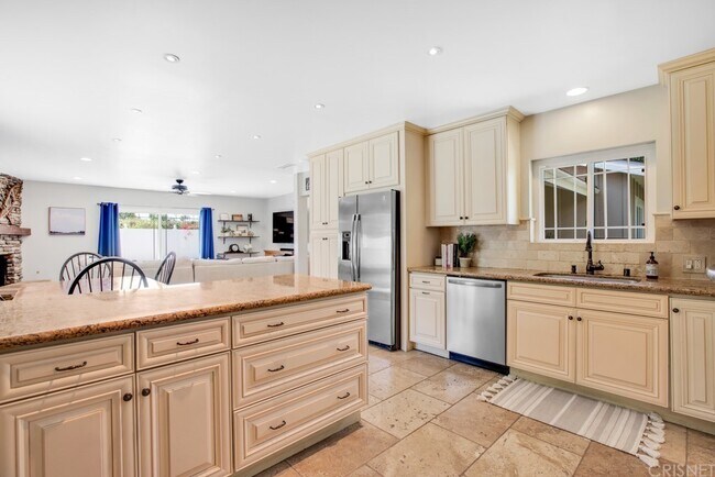 Kitchen - open and accessible - 8601 Santa Susana Plz