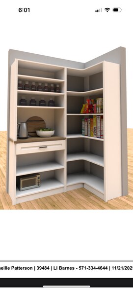 kitchen pantry - 807 Oak Bridge Ln