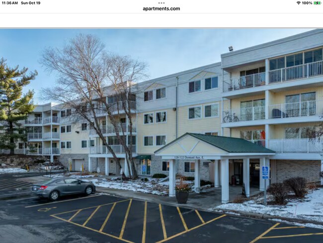 Condo Front Entrance - 122 Demont Avenue East