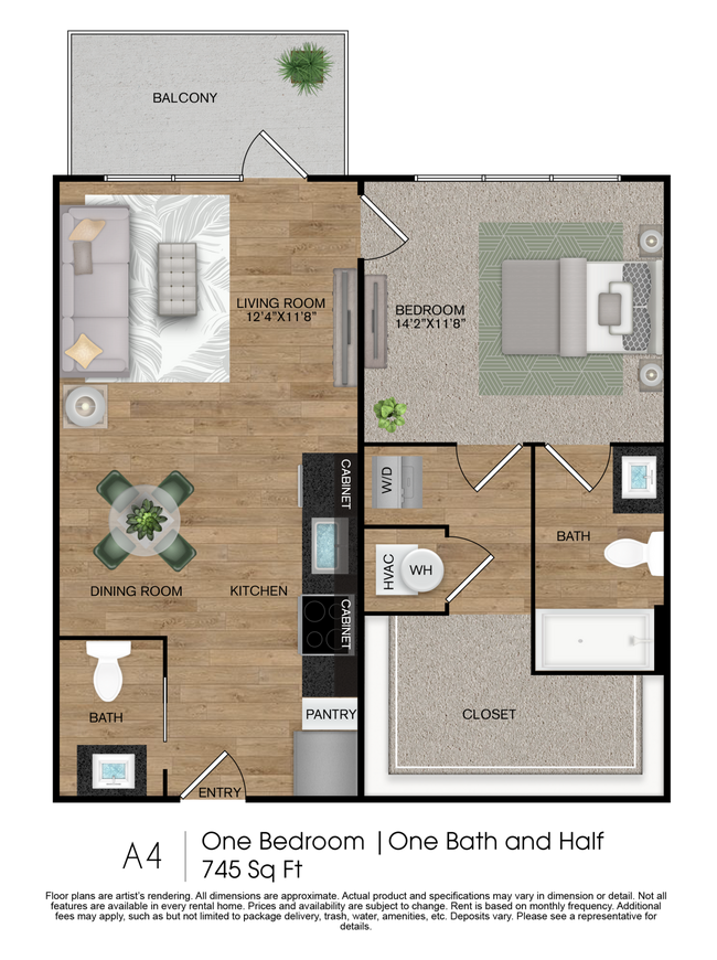 A4 floor plan Gateway to Gruene - Gateway to Gruene