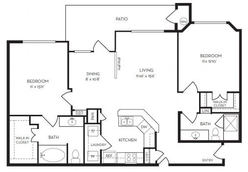 Floorplan - Villas at Rogers Ranch