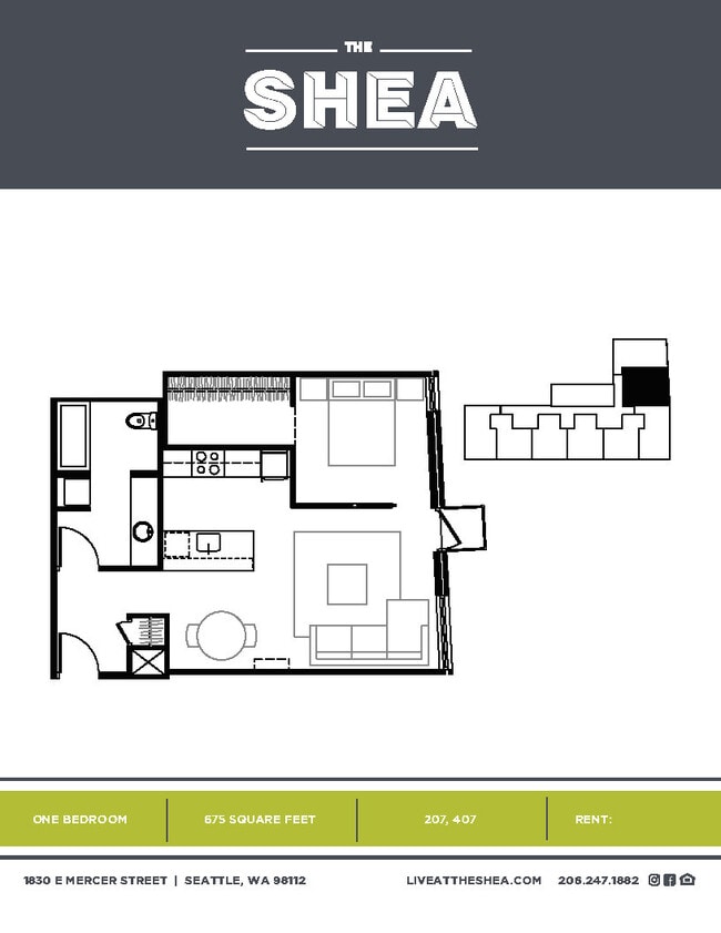 The Shea - 1 Bedroom - Apartments 07 - Shea