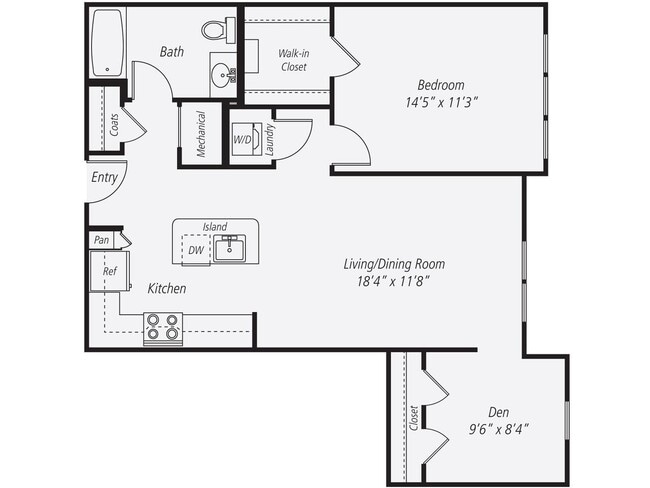 Floorplan - Avalon North Bergen
