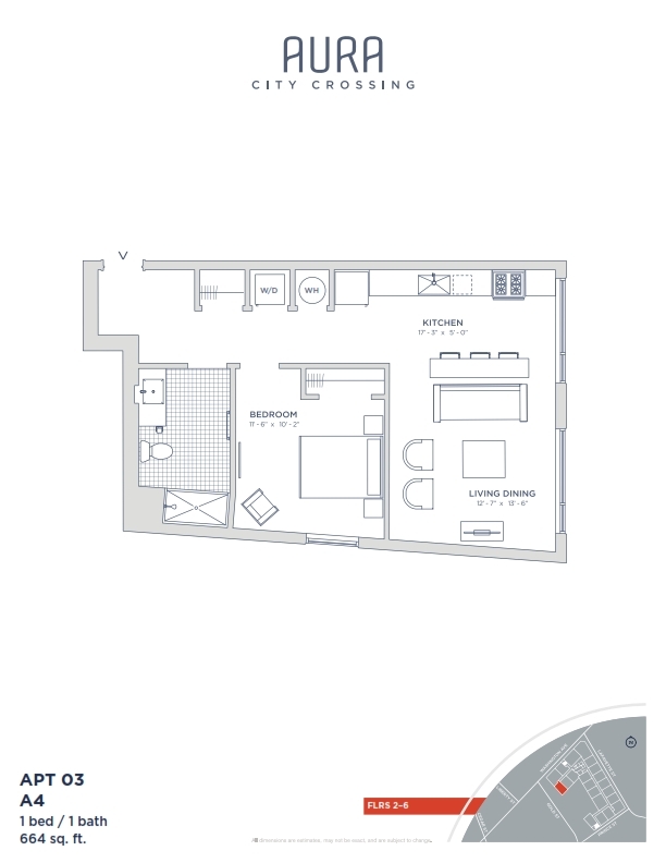 Floorplan - Aura at City Crossing