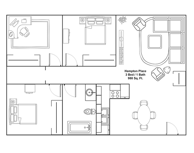 Building Photo - Three Bedroom