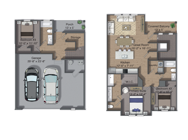Floorplan - Canvas at Grand Prairie