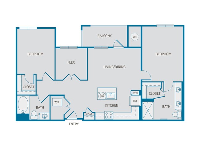 Floorplan - 4400 Syracuse