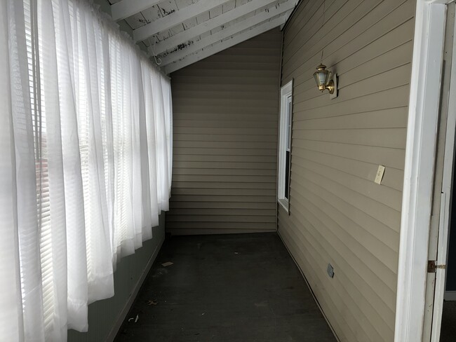 enclosed patio off of bedroom 2 - 114 Clinton Street