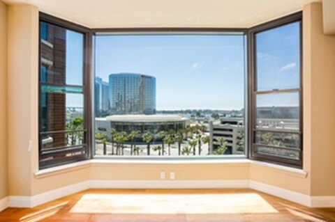 View from the living room - 500 W Harbor Dr
