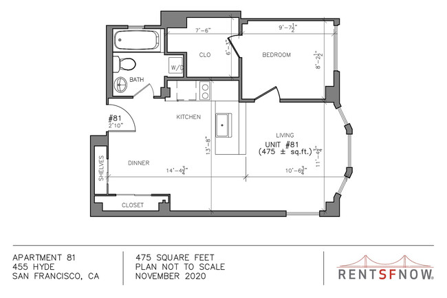 Floorplan - 455 Hyde