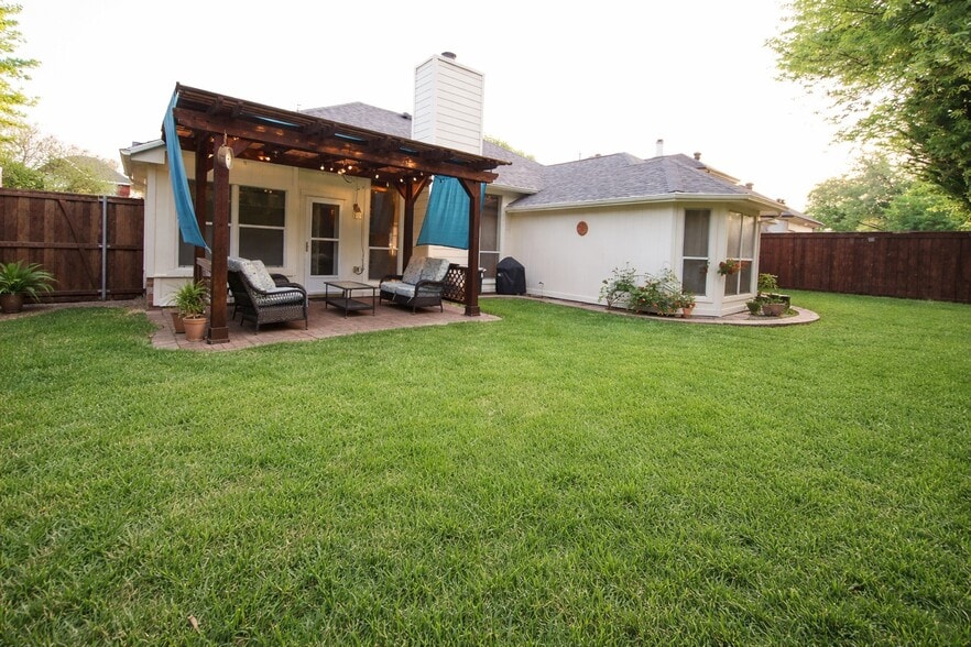 Back Yard - 1639 Churchill Ln