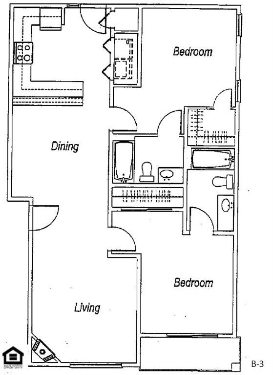 Floorplan - McFarlin Place Apartments