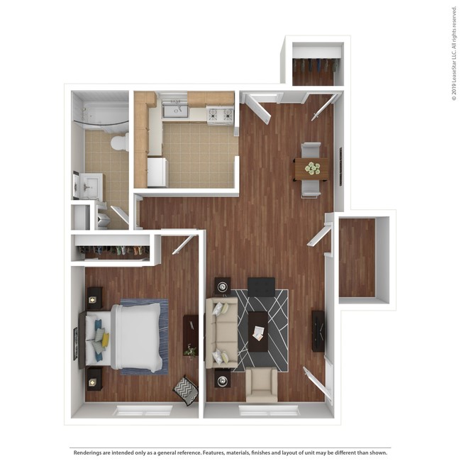 Floorplan - Landmark at Gayton Apartments