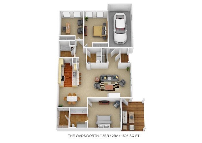 Floorplan - Four Bridges