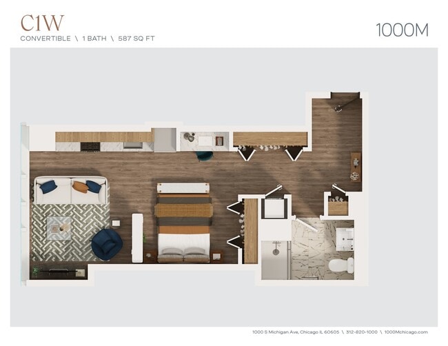Floorplan - 1000M