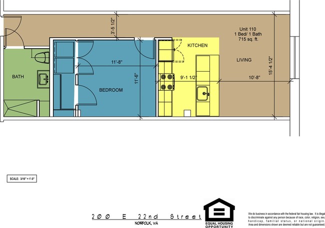 Floorplan - The Brightleaf Building