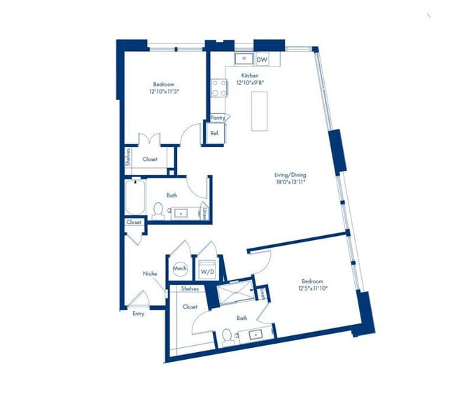Floorplan - Camden Durham