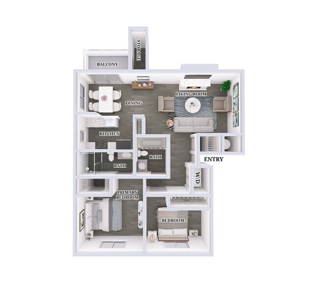 Floorplan - Broadview Apartments