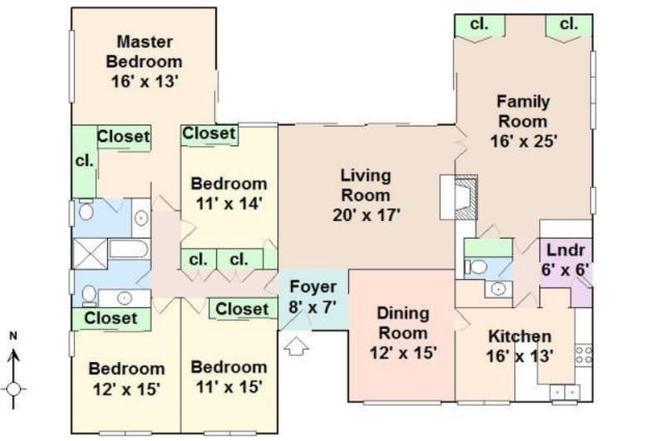 Floor plan - 30438 Via Cambron