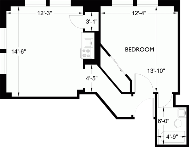 Floorplan - Addison on Fourth Residential