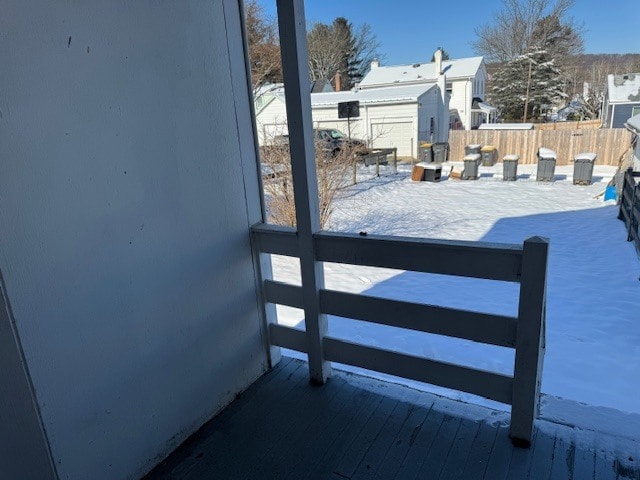 Rear Porch - 407 Highland Ave