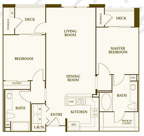 Residence 5 Upgraded - The Promenade Rio Vista Apartments