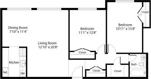 Floorplan - The Fields of Arlington