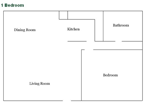 Floorplan - Branson Estates Apartments