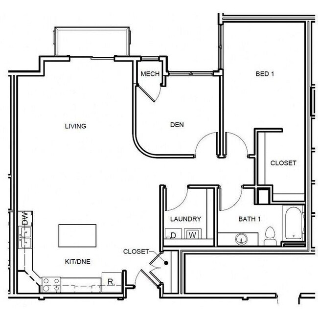Floorplan - Crossroads at Elm Creek
