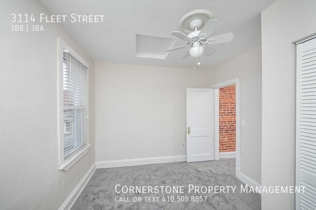 Building Photo - 3 bed, 3 bath I $2500| 3114 Fleet St. Balt...