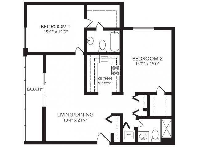 Floorplan - 2460 Peachtree