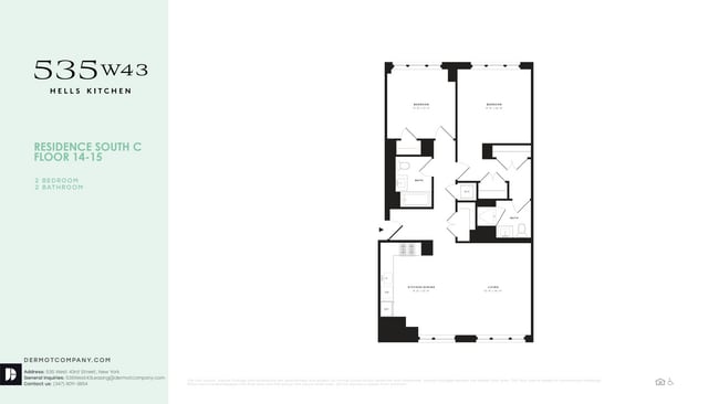 Floorplan - 535 W 43rd Street