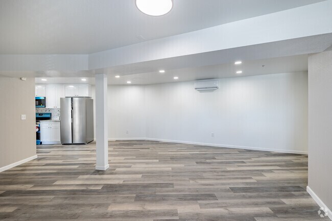 2BR, 1BA - 950SF - Living Room - Maya Apartments