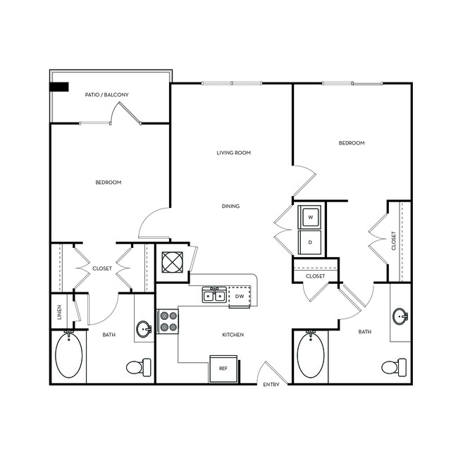 Floorplan - Vistas @ 707