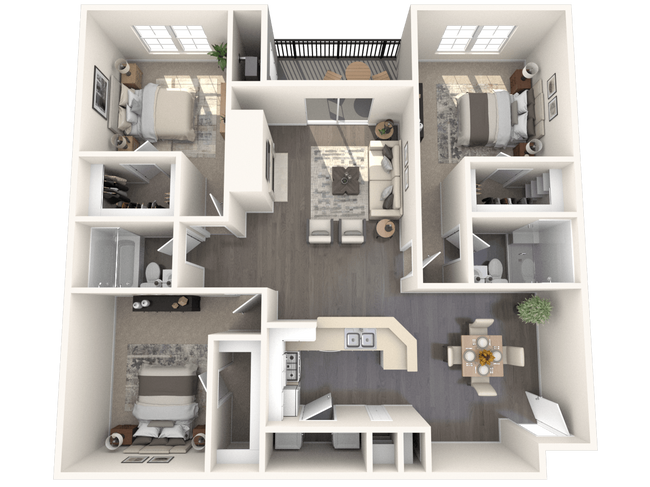 Floorplan - Residences at Westborough Station
