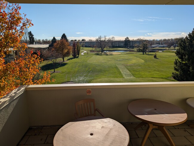 Balcony views in community center - 9300 E Center Ave