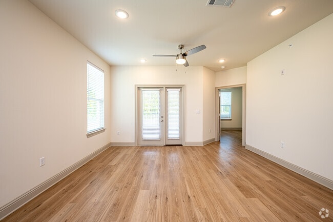 The Azelea: 1BR, 1BA- Living Room - Century Settlers Trace