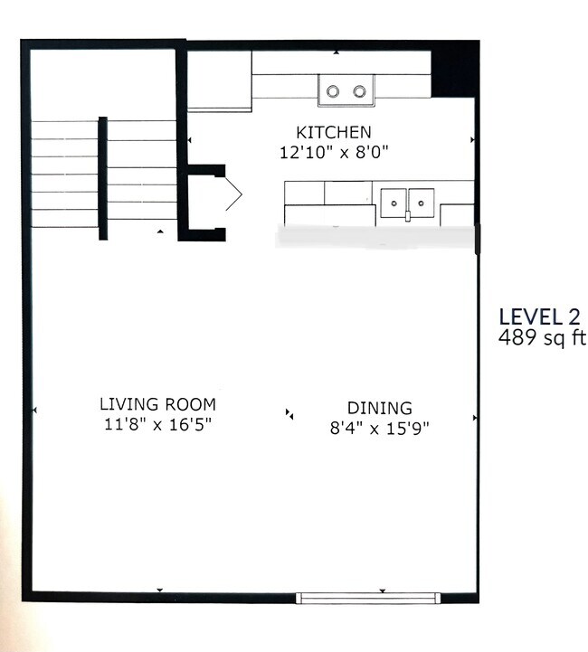 Level 2 - 901A S Scott St