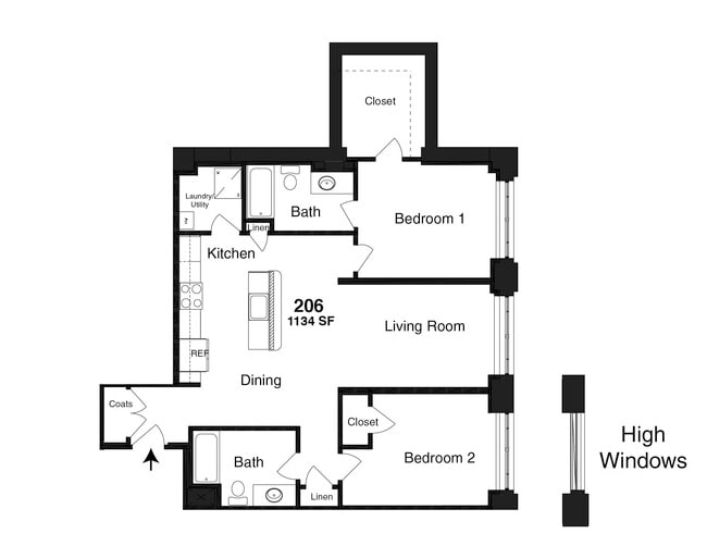 Floorplan - Turbine Lofts