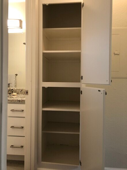 Hall closet. - 375 N M St