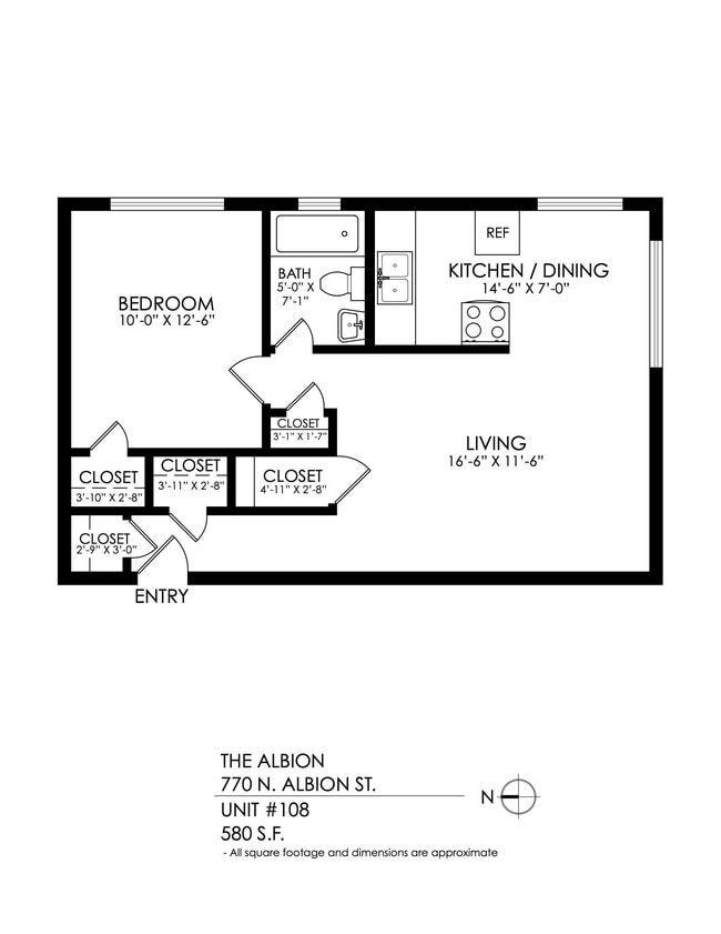 Floorplan - The Albion