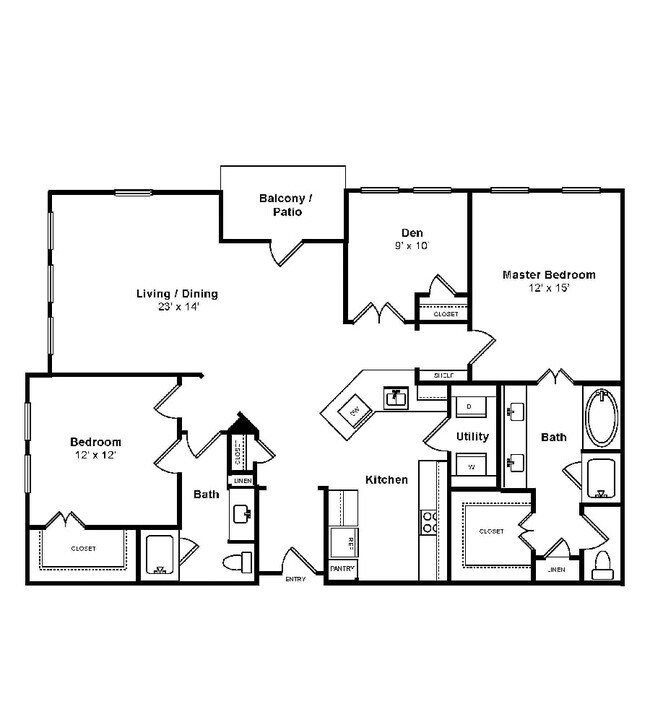 Floorplan - The Monterey by Windsor