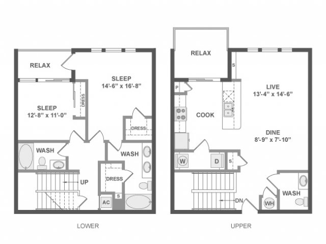 Floorplan - AMLI Frisco Crossing