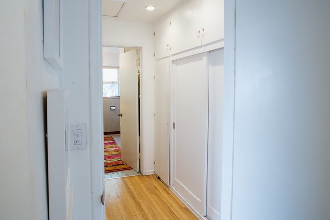 Hallway and Ample Closet Space - 725 Echo Park Ter