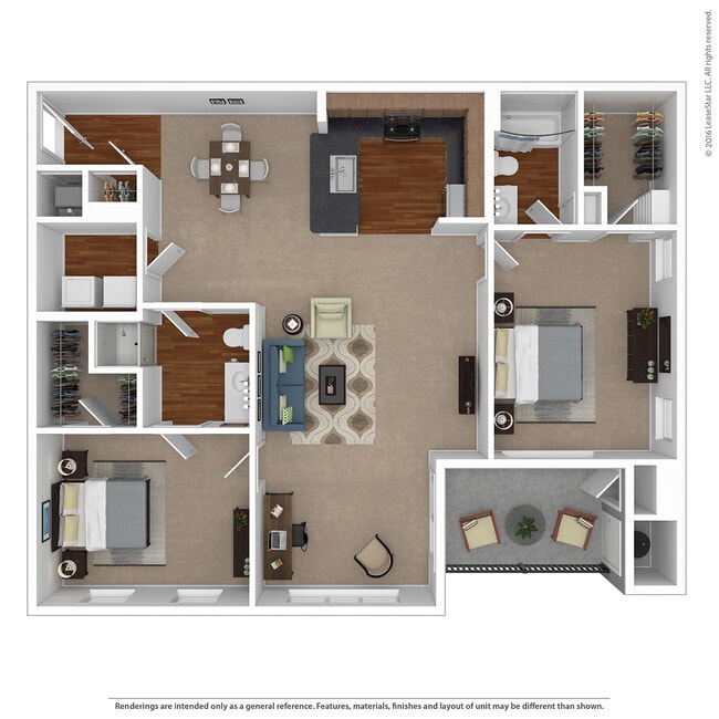 Floorplan - The Elms at Clarksburg Village Encore